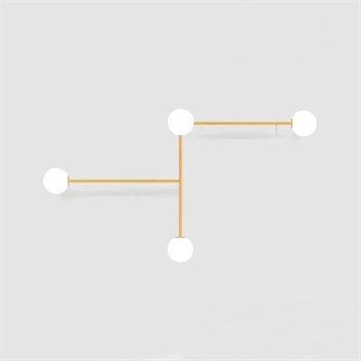 Дизайнерский минималистский настенный светильник LINES-13 - фото 10249