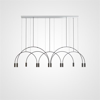 Серия арочных подвесных светильников в стиле постмодерн - фото 8966