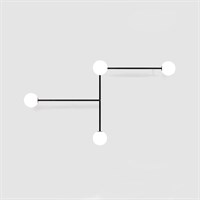 Дизайнерский минималистский настенный светильник LINES-13